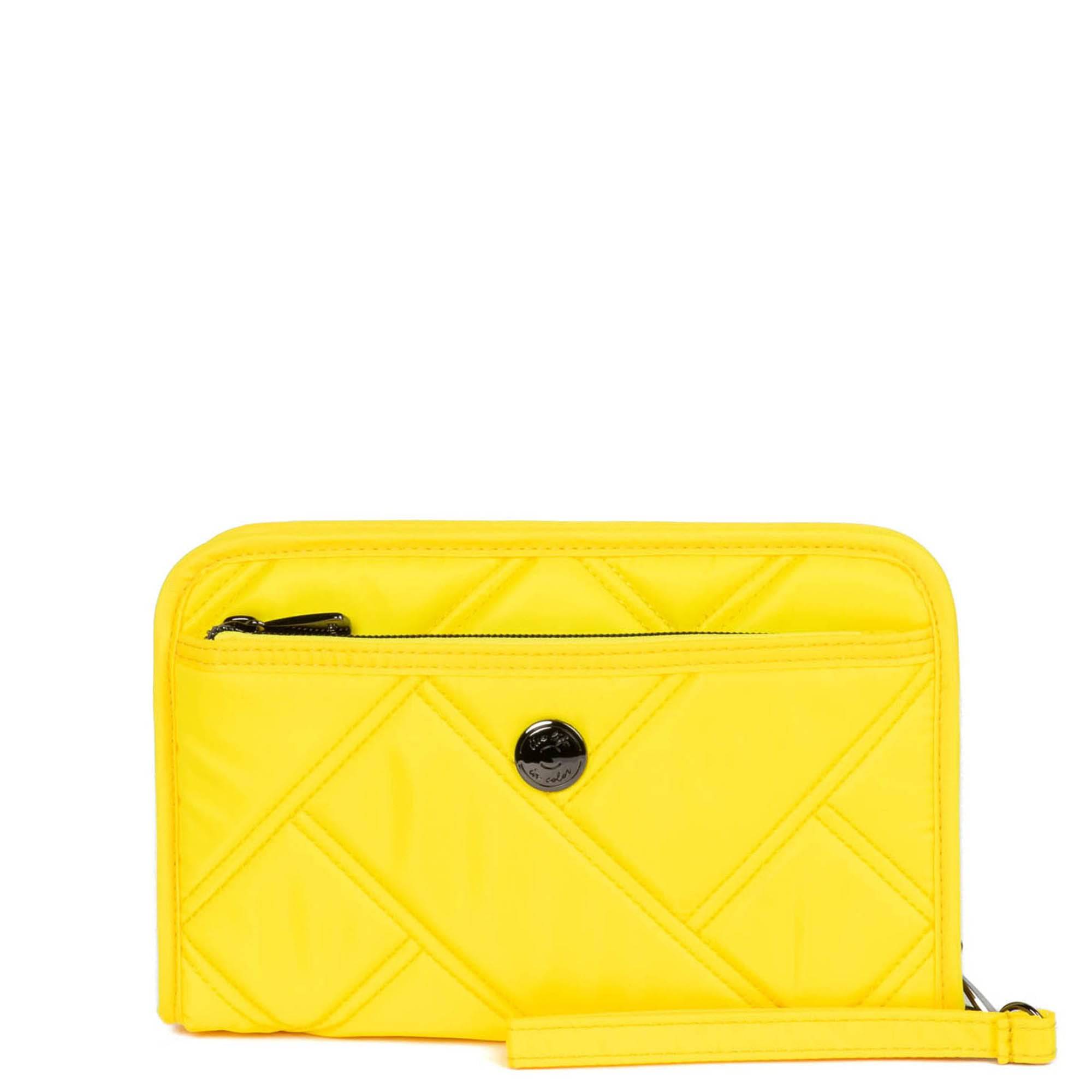 Zeppelin 2 RFID Wristlet Wallet - YELLOW - Zeppelin_Yellow_01